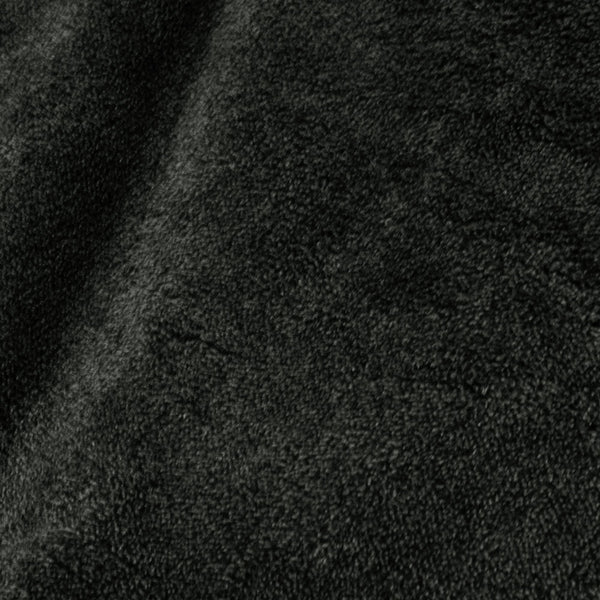 Hotel Living 300gsm Coral Fleece Blanket Throw Rug Charcoal Grey 160 x 210cm