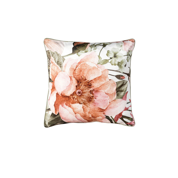 Bianca Eliana Floral Square Filled Cushion 43cm