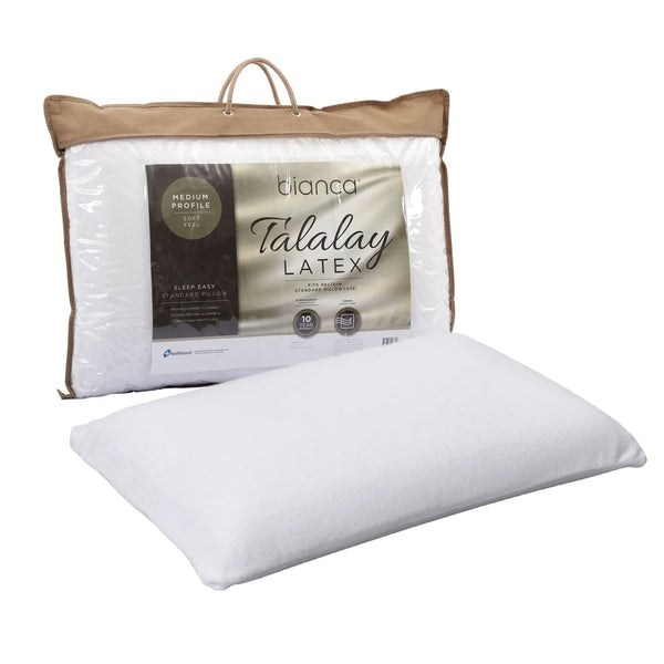 Bianca Talalay Latex Soft Profile Pillow 60 x 14cm