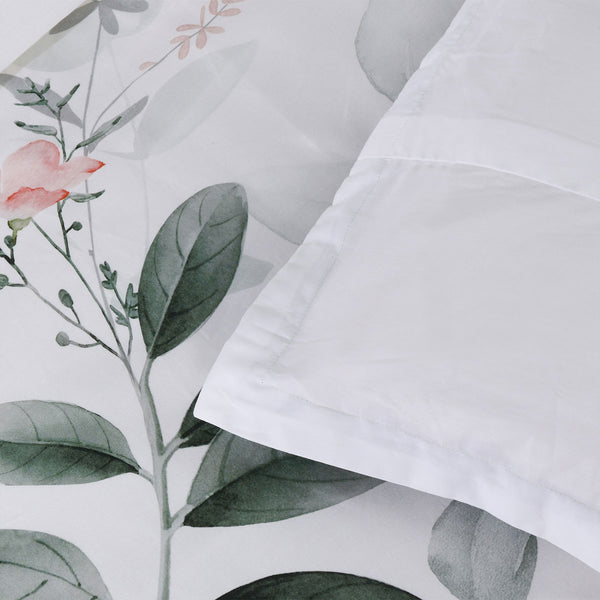 Bianca Wellingrove Cotton Sateen Quilt Doona Duvet Cover White King