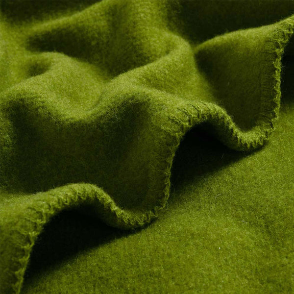 Laconia 400GSM Australian Pure Wool Blanket Moss Green King