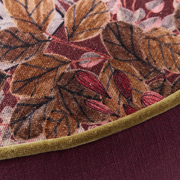 KAAT Amsterdam Asa Botanical Floral Multicoloured Round Filled Cushion 40cm