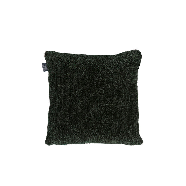 KAAT Amsterdam Jits Chenille Green Square Filled Cushion 45cm