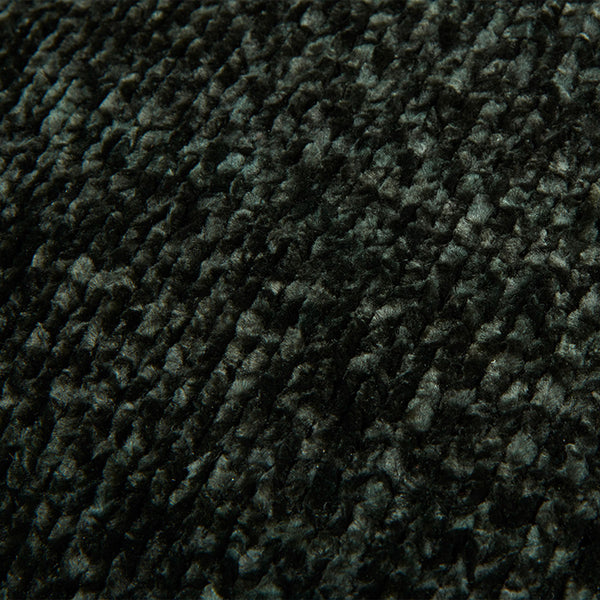 KAAT Amsterdam Jits Chenille Green Square Filled Cushion 45cm