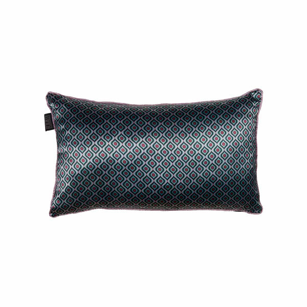 KAAT Amsterdam Meja Retro Green Reversible Oblong Filled Cushion 30cm x 50cm