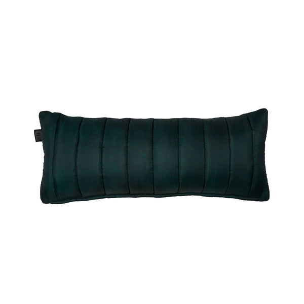 KAAT Amsterdam Shari Puffed Green Oblong Filled Cushion 30cm x 70cm