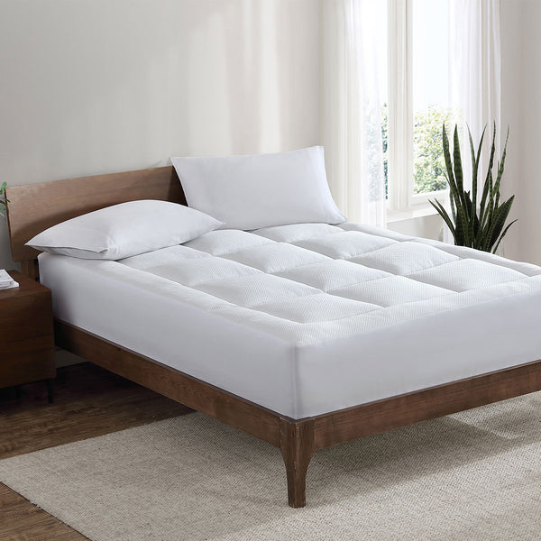 Ardor 1800GSM Microfibre Reversible Cooling Sherpa Mattress Topper Queen