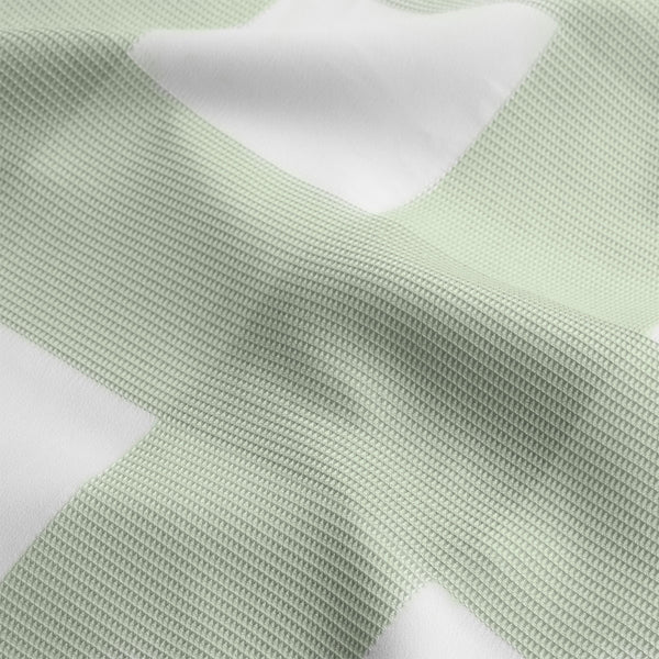 Ardor Ashlea Oversized Waffle Check Quilt Doona Duvet Cover Set Sage King