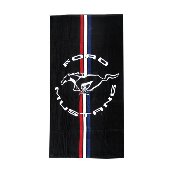 Ford Mustang Cars Cotton Beach Towel 75 x 150cm
