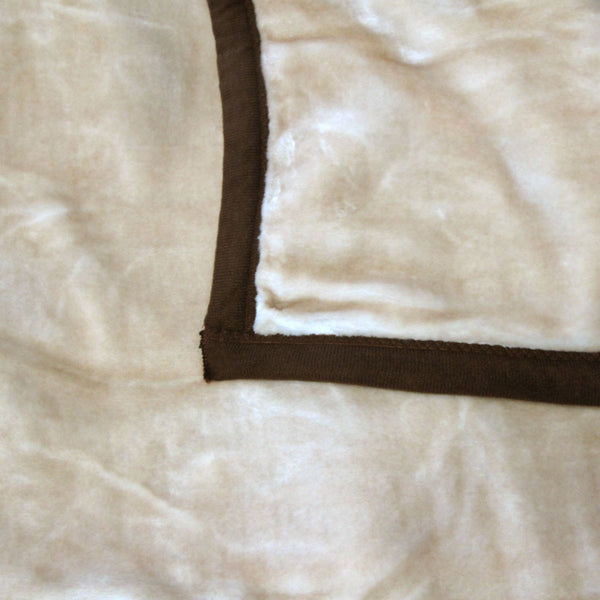 Lion Tiger Reversible Mink Blanket Throw Rug Queen 200 x 240cm