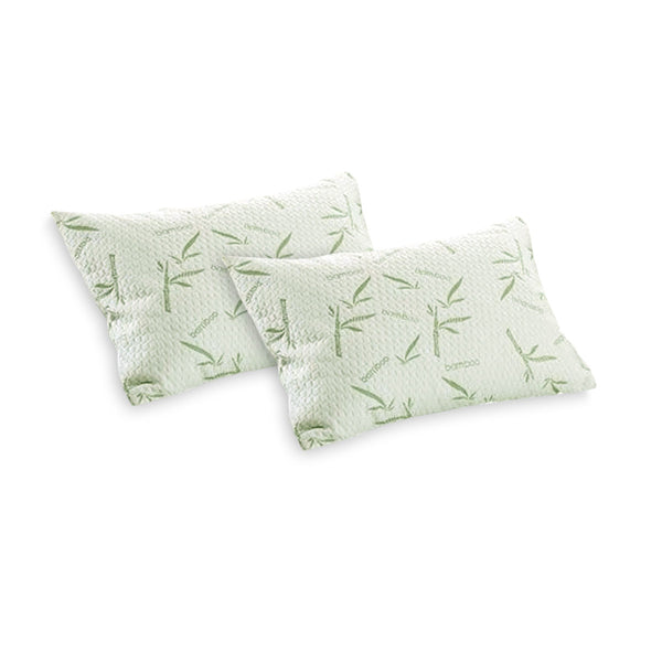 Alastairs Pair Nature Basics Bamboo Waterproof Standard Pillow Protectors 48 x 73cm