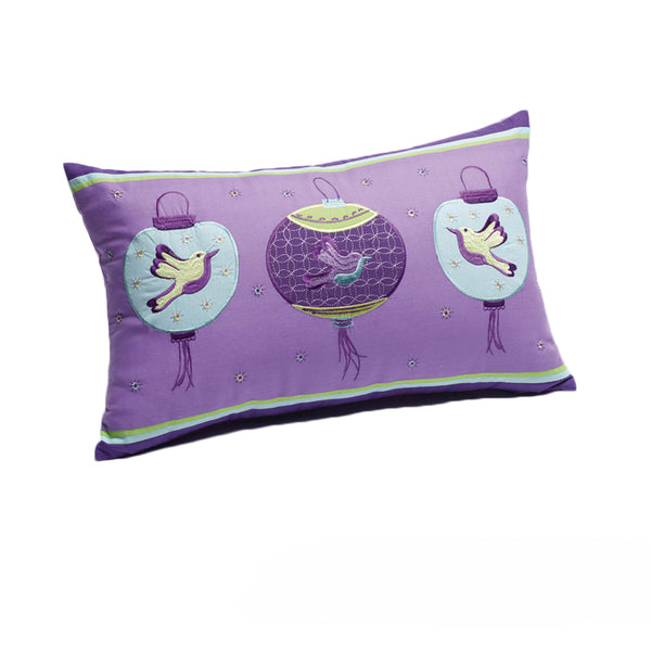 Jiggle & Giggle Birds Lantern Filled Oblong Cushion 30 cm x 50 cm