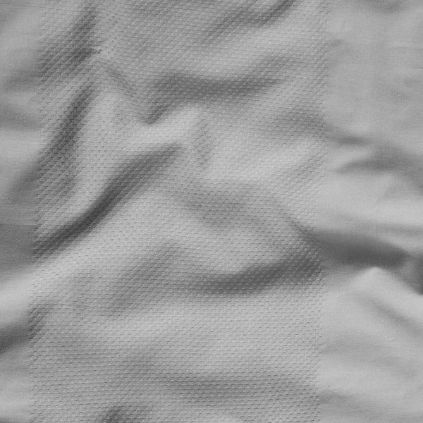 Dickies Cotton Waffle Texture Quilt Doona Duvet Cover Set Grey King