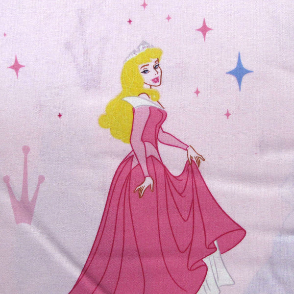 Disney Princess Quilt Doona Duvet Cover Set Pink Single