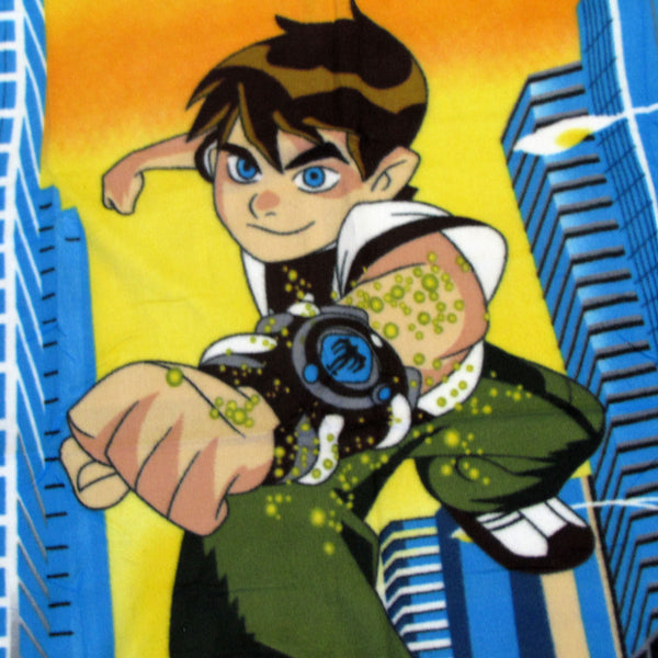 Ben 10 Hero Printed Polar Fleece Blanket Throw Rug 130 x 160 cm