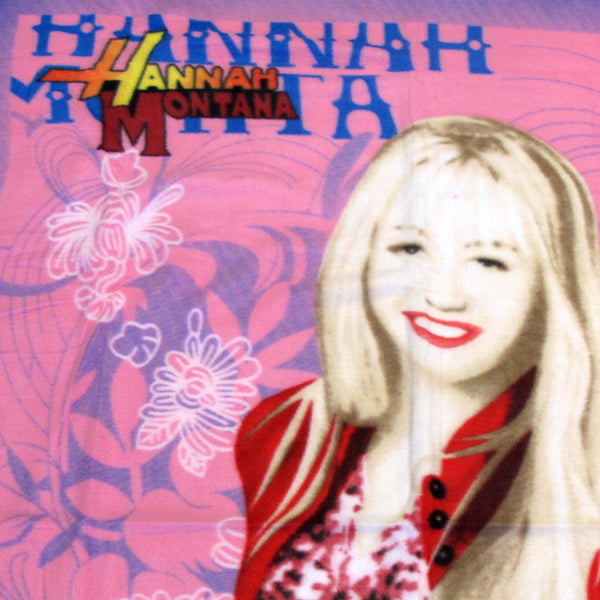 Hannah Montana Printed Polar Fleece Blanket Throw Rug 130 x 160cm