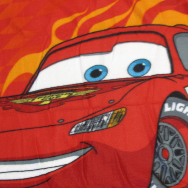Cars Lightning McQueen Printed Polar Fleece Blanket Throw Rug 130 x 160cm
