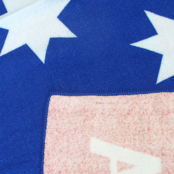 Australian Flag Microfibre Beach Towel 70 x 137 cm