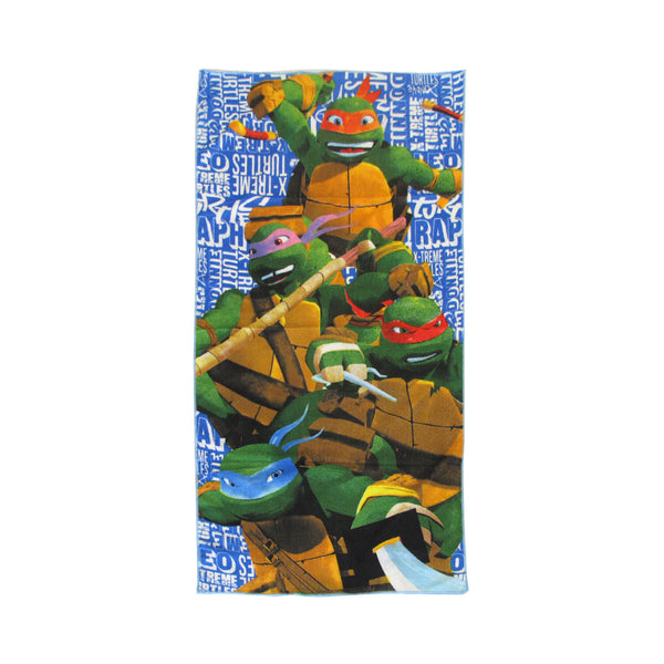 Teenage Mutant Ninja Turtles Printed Microfibre Beach Towel 70 x 137 cm
