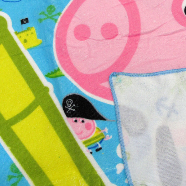 Peppa Pig George The Pirate Microfibre Beach Towel 70 x 137cm