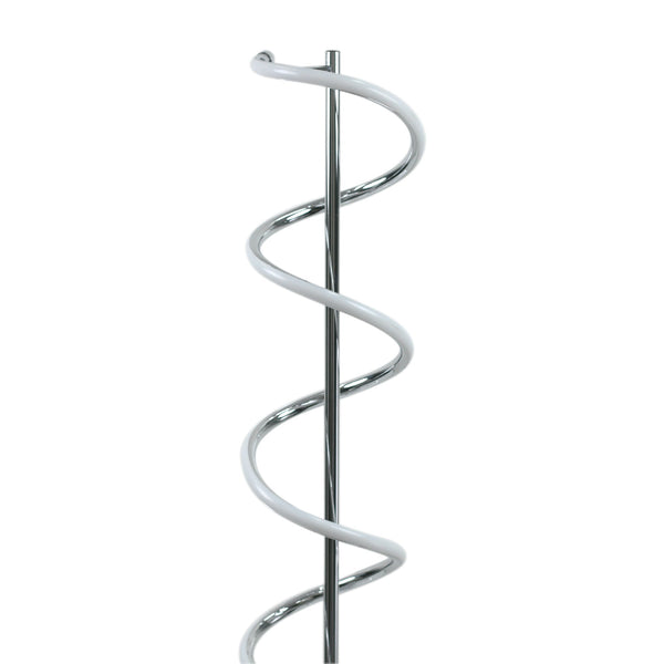 Cirrhi Spiral LED Floor Lamp Light Chrome