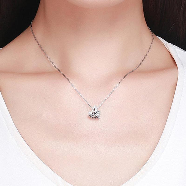 Initial Letter Gothic Victorian Sterling Silver Zircon CZ Bead Charm Bracelet J