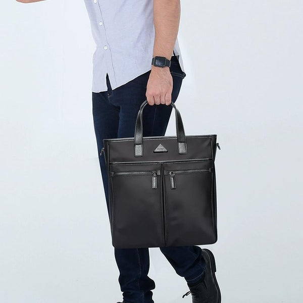 Waterproof Laptop Business Shoulder Bag Handbag Large Capacity Black