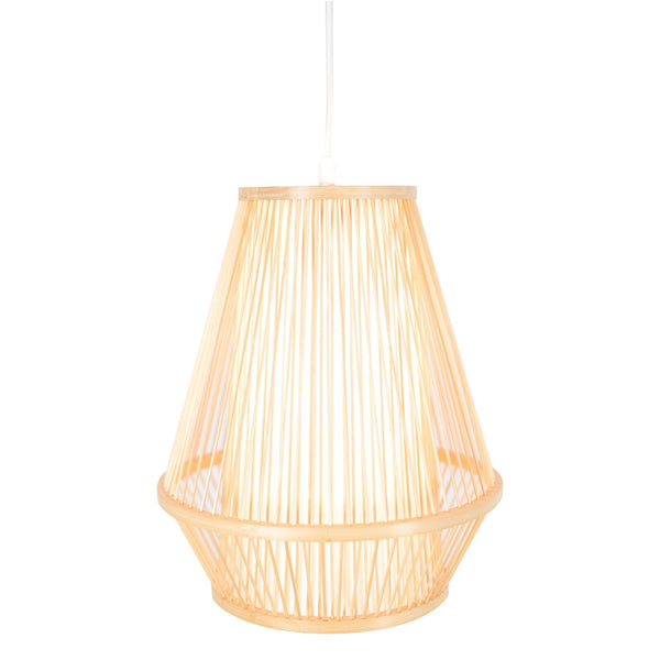 Natural Woven Bamboo Empire Pendant Ceiling Hanging Lamp Light Shade