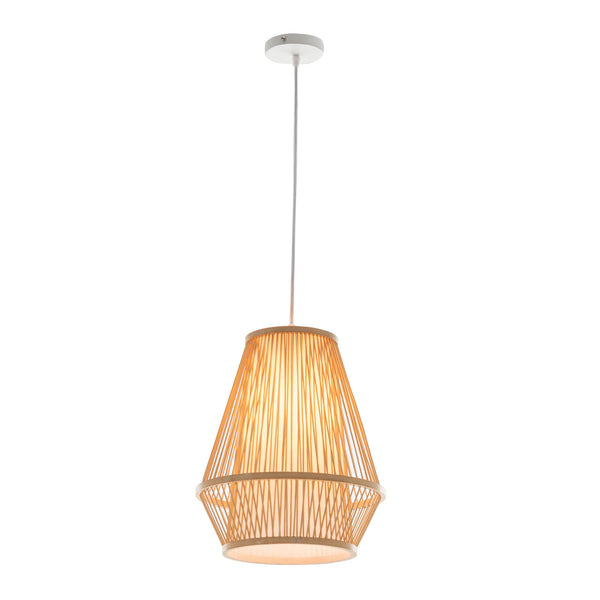 Natural Woven Bamboo Empire Pendant Ceiling Hanging Lamp Light Shade