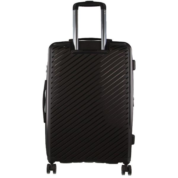 Milleni Hard Shell Spinner Wheel Luggage Bag Travel Suitcase 65cm 82.5L Black