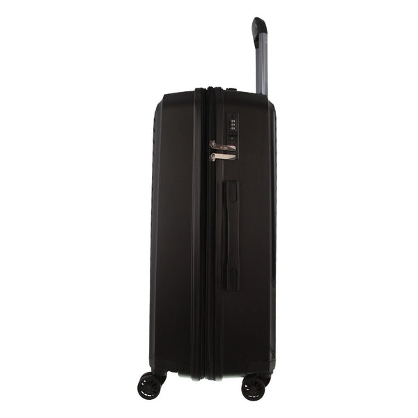 Milleni Hard Shell Spinner Wheel Luggage Bag Travel Suitcase 65cm 82.5L Black