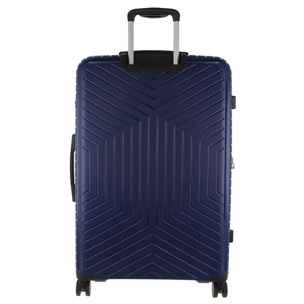 Pierre Cardin Hard Shell Spinner Suitcase Luggage Bag Medium 65cm 89L Blue