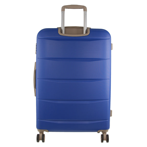Pierre Cardin Hard Shell Hardshell Spinner Suitcase Luggage Bag 54cm 49L Blue