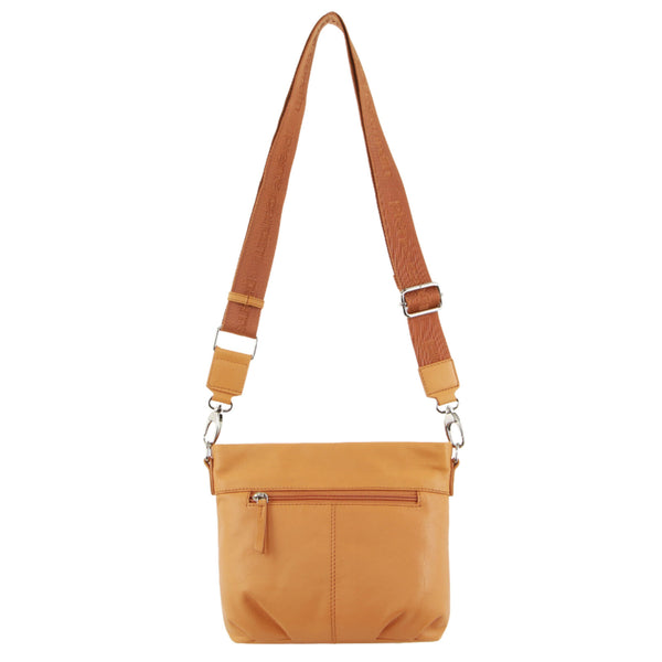 Pierre Cardin Leather Crossbody Shulder Bag Apricot