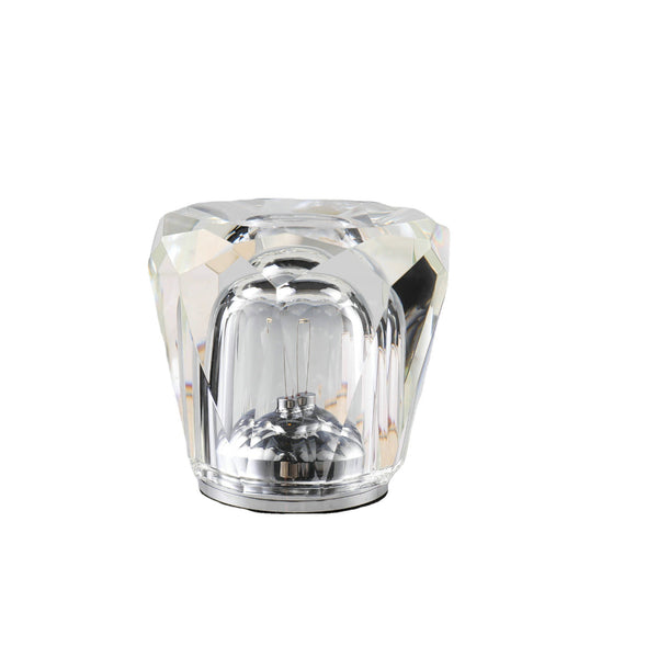 Crystal LED Side End Coffee Table Lamp Light Rechargeable Starburst Effect Flower