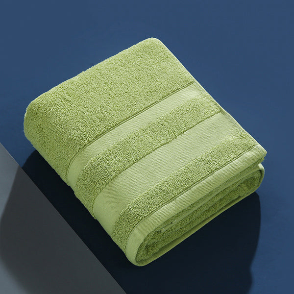 Cotton Bath Towel 380g Green 140 x 70cm