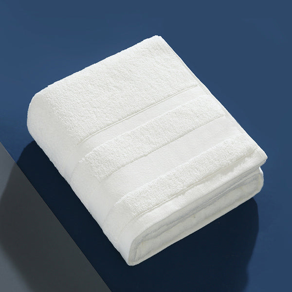 Cotton Bath Towel 380g White 140 x 70cm