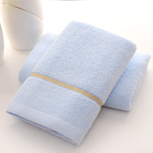 5 Piece Cotton Hand Towel Set 76g Blue