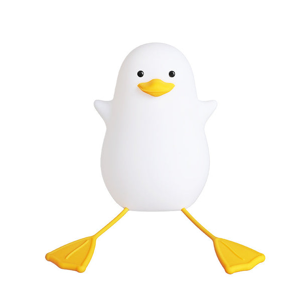 Seagull Silicone Nursery Bedside LED Night Light Touch Control Timer USB