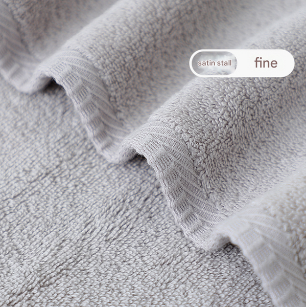 4 x Cotton Hand Towel Set Ultra Soft Absorbent Quick Dry Grey White Beige