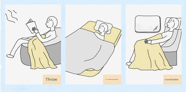 Kids Nursery Plush Fleece Blanket Throw Rug Cartoon Animal 100 x 140cm Bear