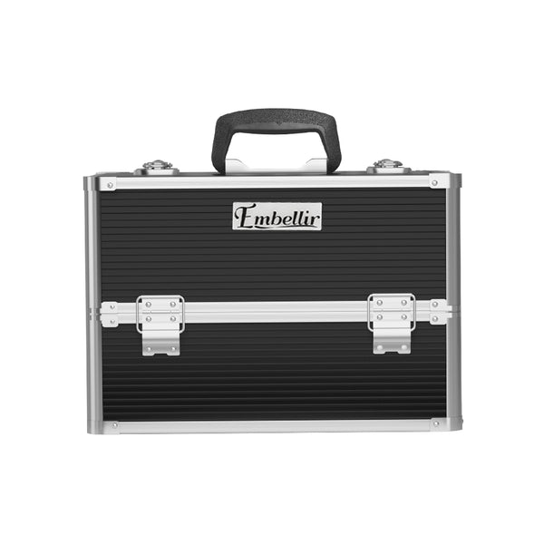 Embellir Portable Cosmetic Beauty Makeup Case Black