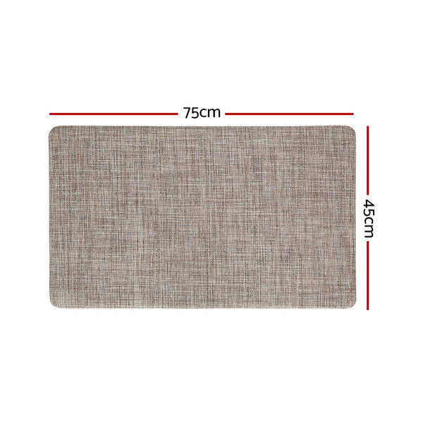 Artiss Kitchen Mat 45x150cm Textilene Floor Rug Carpet Non-slip