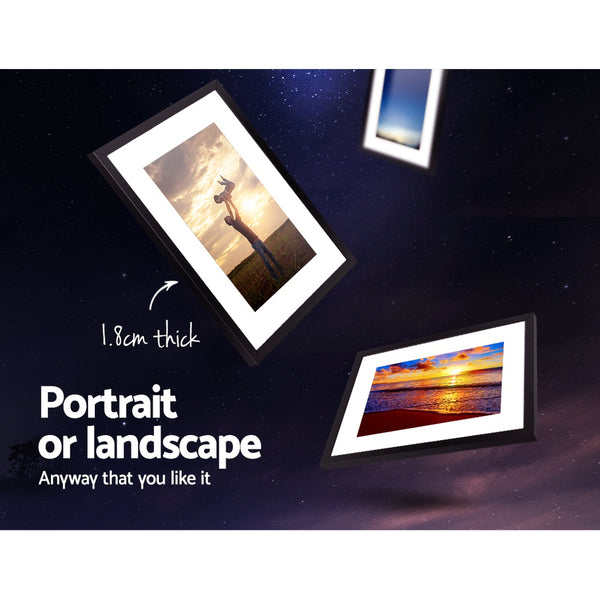 3 Piece A3 Photo Picture Painting Frame Collage Feature Wall Set Black