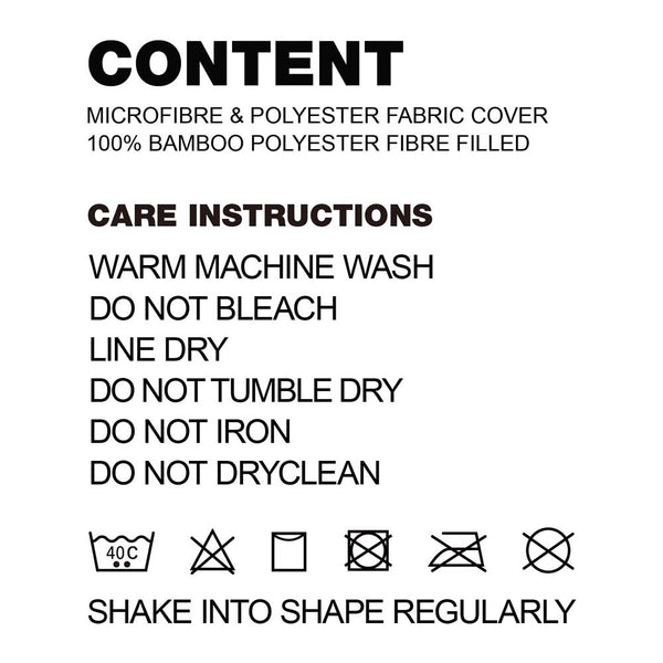 Giselle Bedding 400GSM Microfibre Bamboo Quilt Queen