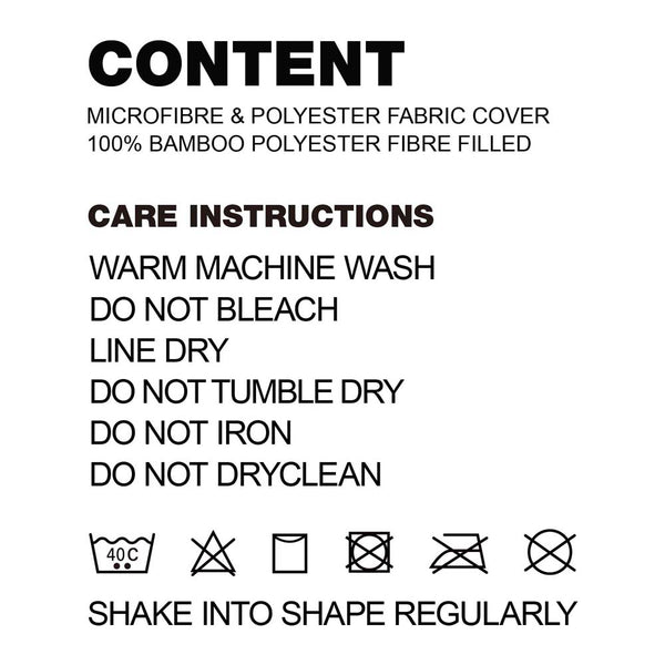 Giselle Bedding 700GSM Microfibre Bamboo Quilt Queen