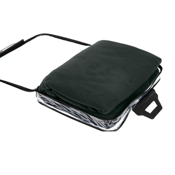 Laura Hill Heated Electric Car Blanket 150 x 110cm 12v Black