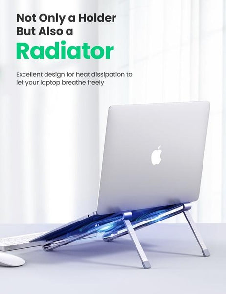 UGREEN 80705 Foldable Aluminium Laptop Stand Holder Cooling 8" - 15.6"