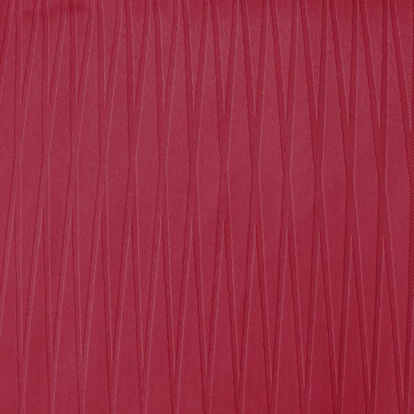 Mitilini Geometric Jacquard Tablecloth Red 180cm Round