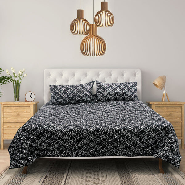 Botanica Printed Comforter Bedspread Quilt Set Rosebud Queen King